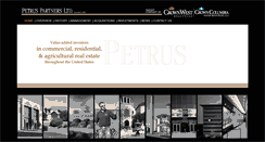 Desktop Screenshot of petruspartners.com